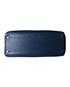 Kelly 35 Veau Taurillon Clemence in Bleu, top view